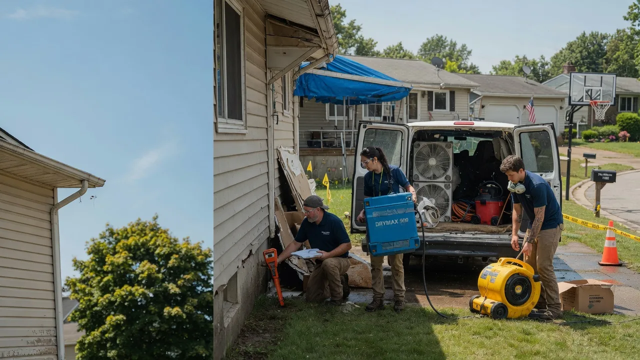 Ceiling Leak Cleanup in Paxinos, PA near me