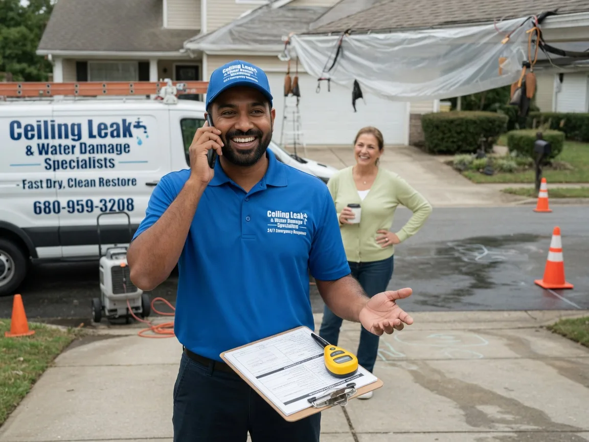 Ceiling Leak Cleanup Paxinos, PA FAQs